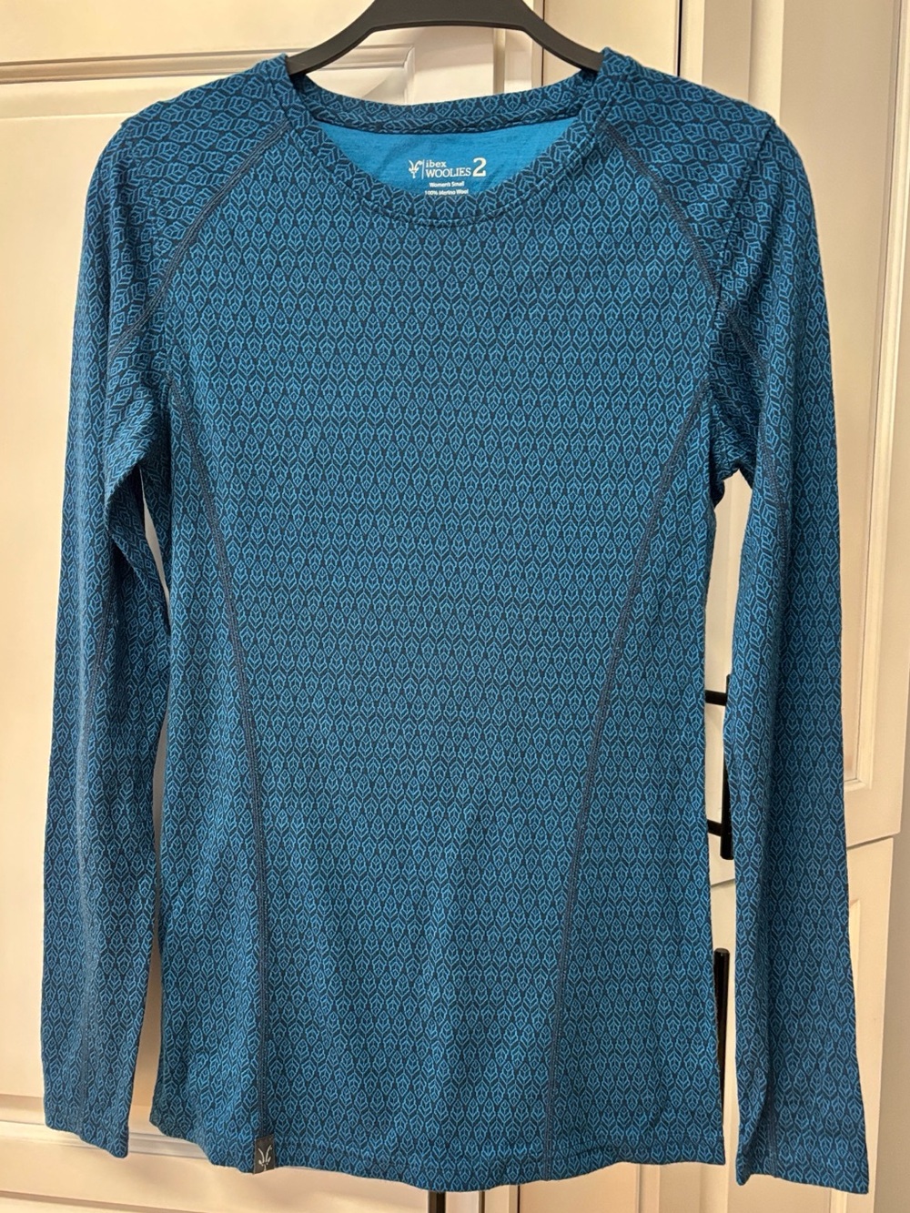 IBEX Woolies 2 Crew Base Layer Top sz S